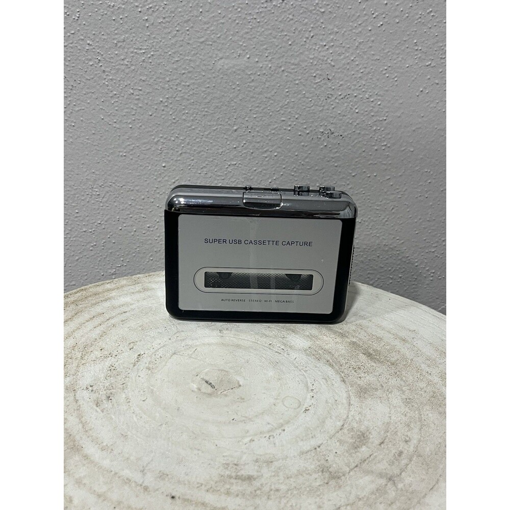 Super USB Cassette-to-MP3 Converter Capture Audio Music Player US TESTED